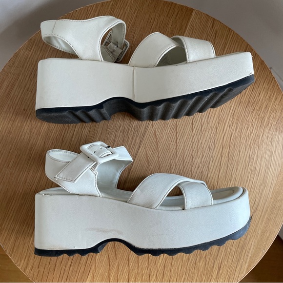 Mango white platform chunky sandals - Picture 5 of 5